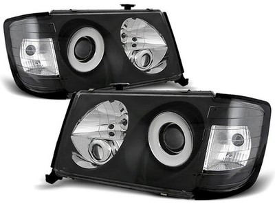 Headlights for Mercedes W124 1985-1988 1989 1990 1991 1992 1993 VR-1356 Black