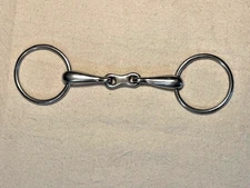 French Link Loose Ring Snaffle Bit 5"