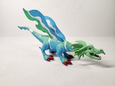 Shantou Dragon Action Figure SDE Blue, Green And Red With Movable Mouth