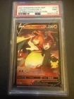 2021 POKEMON SWSH BLACK STAR PROMO CELEBRATIONS COLL LANCE'S CHARIZARD V PSA 9