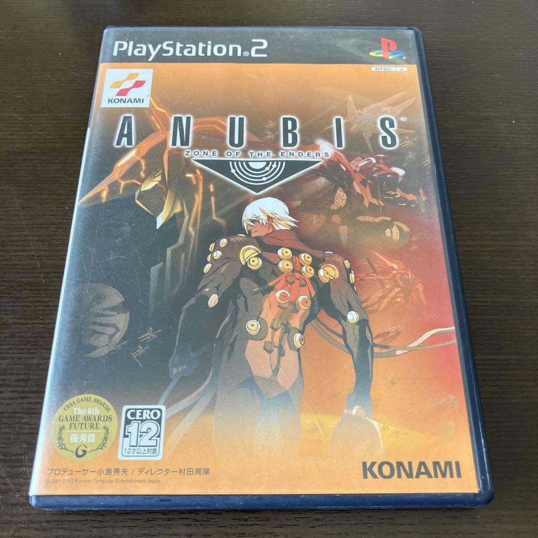 新品未開封　PS2  ANUBIS ANUBIS ZONE OF THE ENDERS PS2 Konami Sony Playstation 2 From
