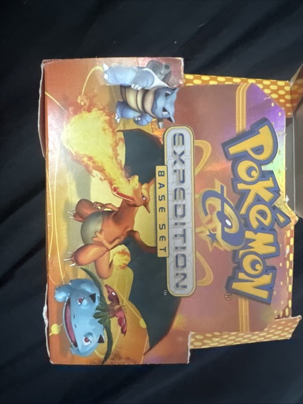 Pokémon Ex Expedition Empty Booster Box