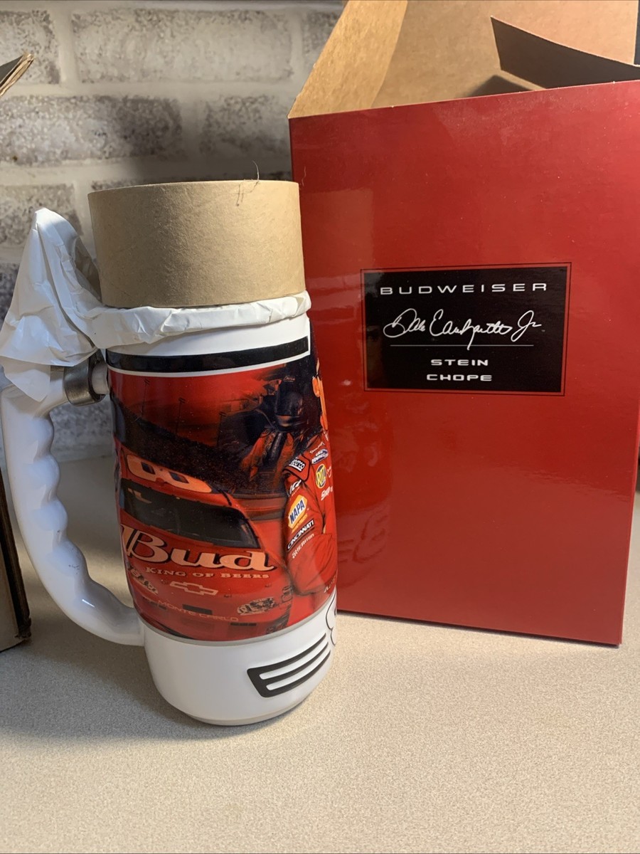Dale Earnhardt Jr. #8 NASCAR Ceramic Budweiser Beer Stein/Coffee Mug 24-Ounce  | eBay