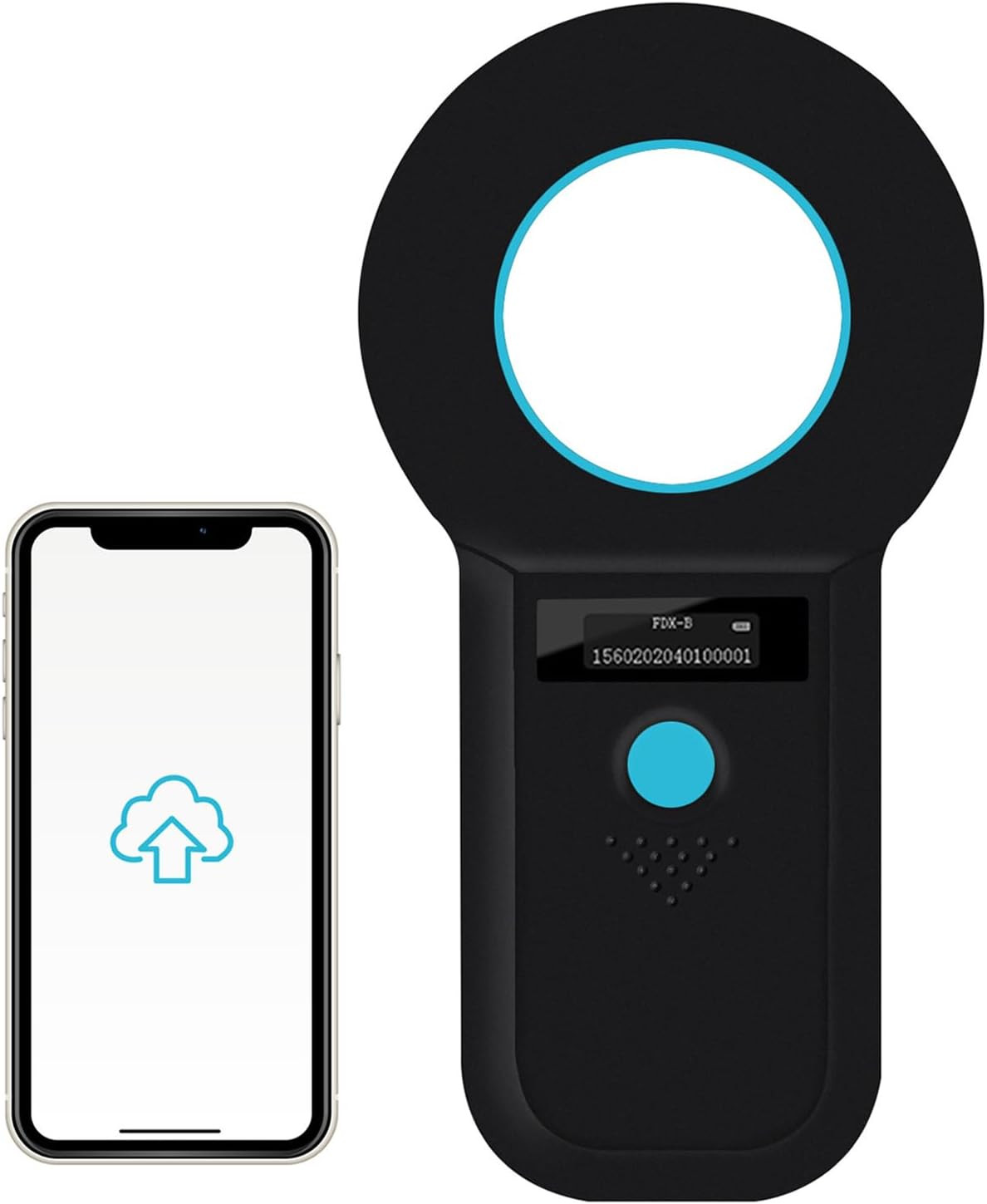 Lettore Microchip Cani Bluetooth Professionale FDX-B EMID - Scanner RFID - 1