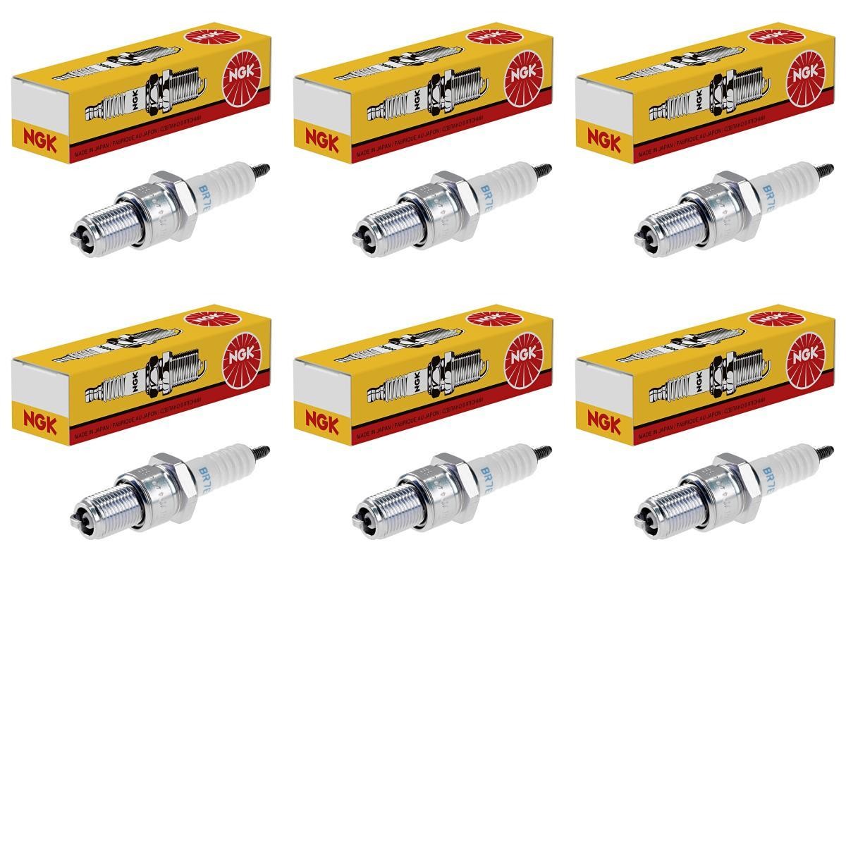 NGK 5122 Spark Plug Pack of 6