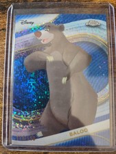 2025 Topps Chrome Disney Baloo Blue Mini-Diamond Refractor /150 #106 Jungle Book