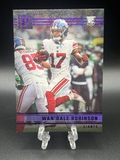 2022 Chronicles Panini Purple Wan’dale Robinson 42/49 Rookie Card Giants RC. rookie card picture