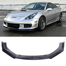 For Toyota Celica 2000-2005 3pc Black Front Bumper Lip Splitter Spoiler Body Kit
