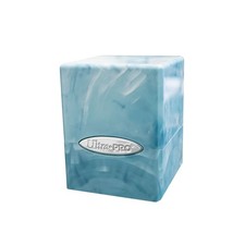 Ultra Pro Marble Satin Cube - Light Blue / White
