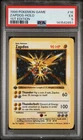 1999 POKEMON GAME BASE SET SHADOWLESS ZAPDOS-HOLO 1ST EDITION #16 PSA 5