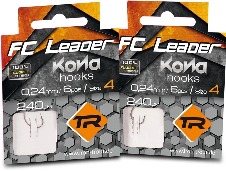 Iron Trout Fluorocarbon Premium Forellenhaken Angelhaken Premiumklasse