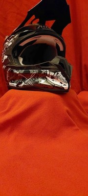  Airoh Twist 2.0 Motocross Helm - Dekor ''Hell'' - Größe XXL - Sturzfrei