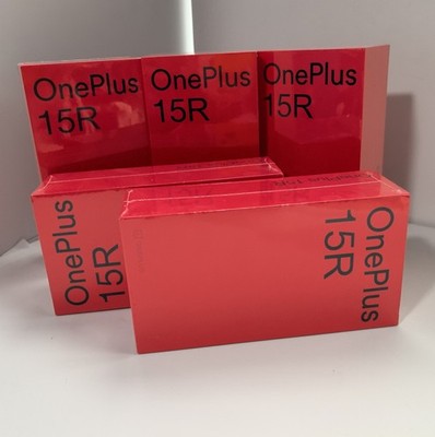 NEW OnePlus 15R 5G 6.83'' 50MP OxygenOS 512GB 12GB RAM Global 