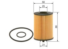 Oil filter BOSCH MERCEDES-BENZ A-CLASS (W169) A 150 (169.031, 169.331) 1 457...
