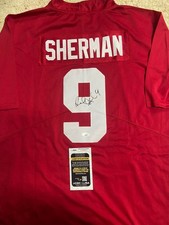 Richard Sherman Signed Autograph Auto Stanford Cardinals College Jersey JSA COA