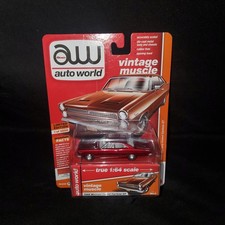 Auto World 164 Scale 1966 Mercury Comet Cyclone Gt Red