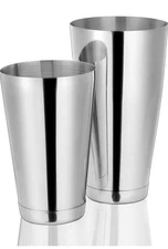Cocktail Shaker Tins Set Stainless Steel, Pro Bar Style Boston Shakers Barten...