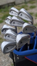 SUPER Set Of Titleist DCI Black (962s) Irons (3-SW) Mens S400 Shafts, NEW GRIPS