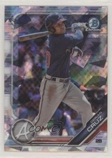 2019 Bowman Chrome Draft Sapphire Edition Derian Cruz #BDC-52 vs1