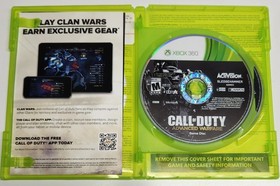 Xbox 360 Bundle of Call of Duty- Modern Warfare 2, 3, Advanced Warfare & Ghost