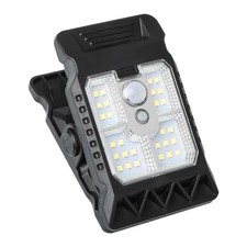 Outdoor Solar Clip Light with Motion Sensor Waterproof Clip on Solar Fence Light