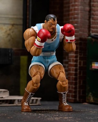Jada Toys Street Fighter II Balrog Action Figure 1:12 Deluxe Scale 6'' Tall,...