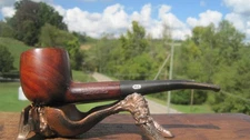 Mastercraft Custom Made Corsican Briar France Bent Pot Tobacco Estate Pipe 6" L