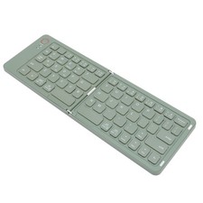Foldable Bluetooth Keyboard 67 Keys Rechargeable Magnetic Slim Universal Po HTBW