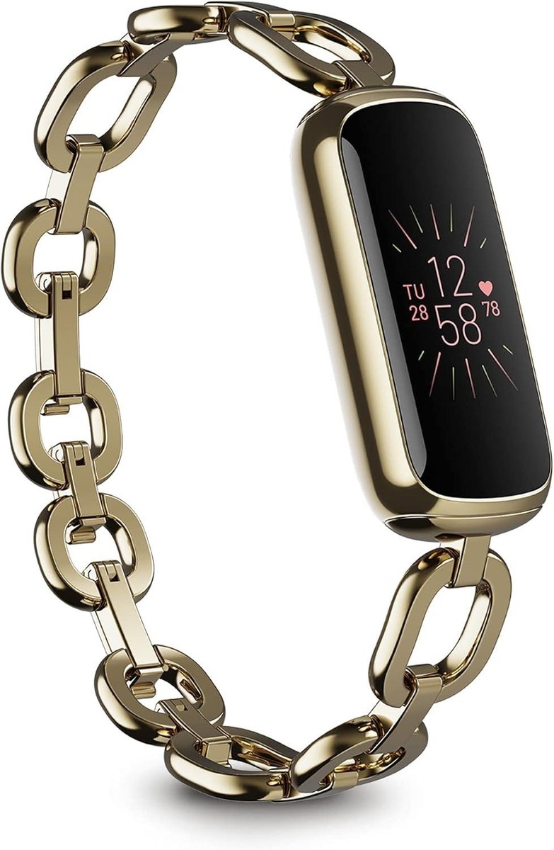 Fitbit Luxe Special Edition Fitness Tracker - One Size Gold Link