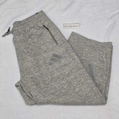 adidas M Z.N.E Premium Pants Medium Grey Heather Loose-Fit JW4754 Men's Sz L 