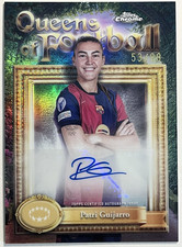 2024-25 Topps Chrome UEFA Womens - Patri Guijarro Queens AUTO #/99 FC Barcelona