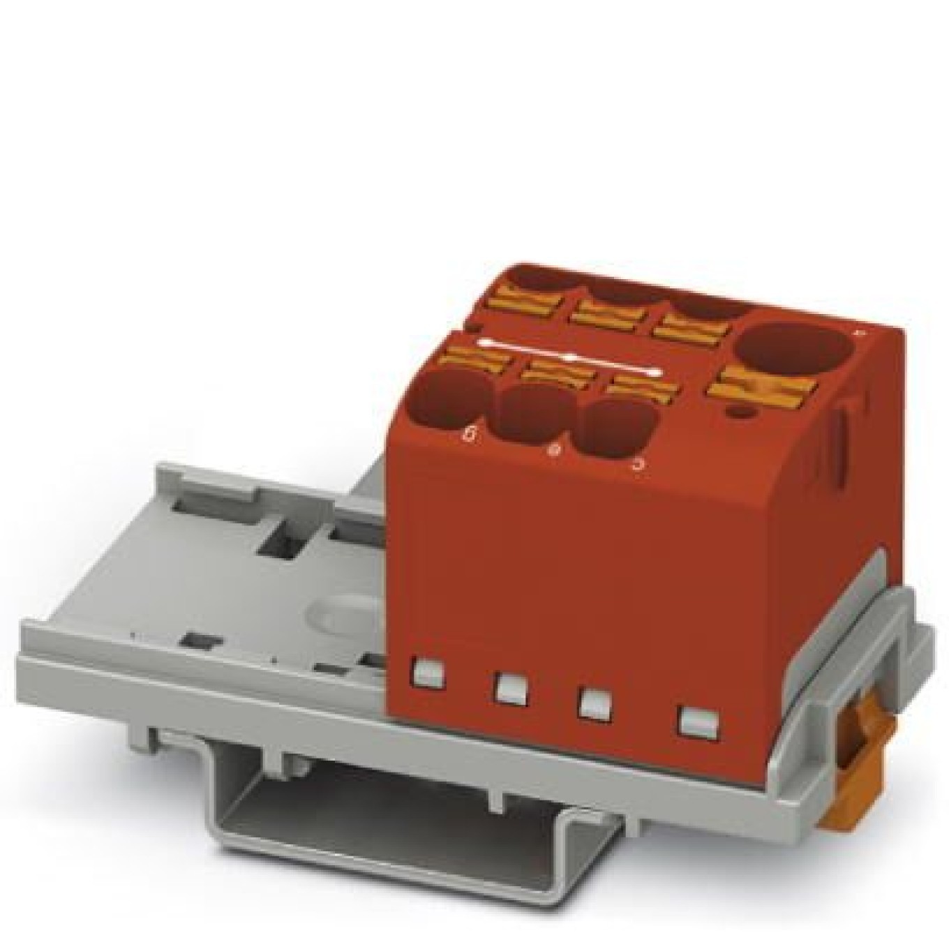 PTFIX Manifold Block 10/6x4-ns35 rd, Red BEA 3273596
