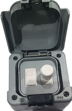 MK Masterseal Grid Plus Intelligent Dimmer Weather Proof K4500 / K4501 WHI