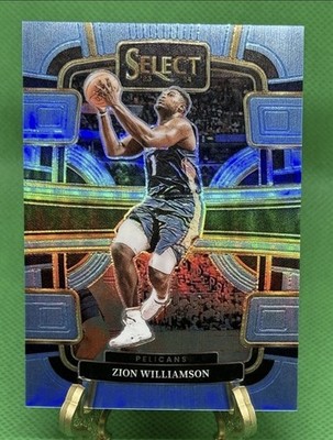 2023-24 Panini Select Concourse Light Blue Prizm /299 Zion Williamson #36 NBA