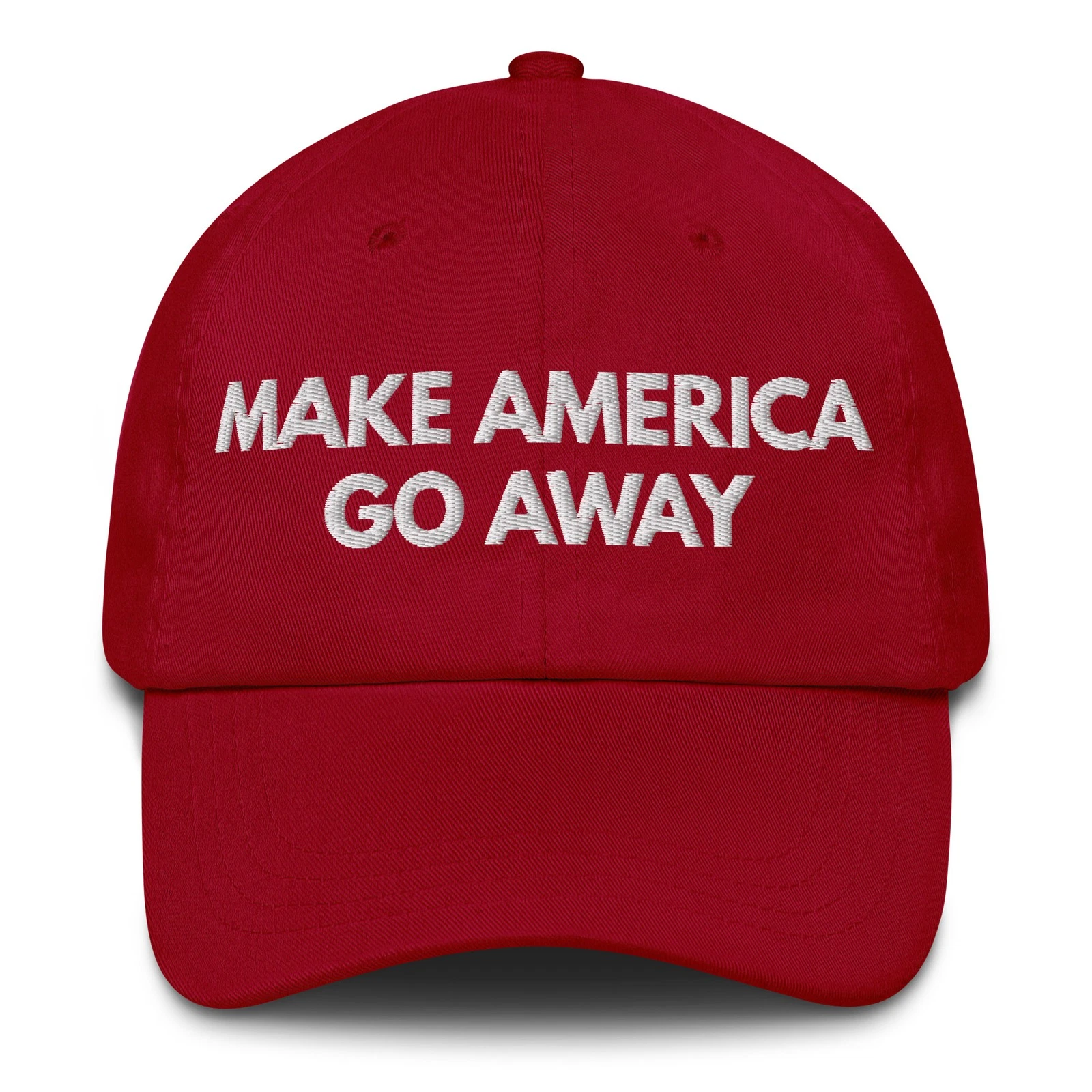 Make America Go Away Hat Greenland Dad hat