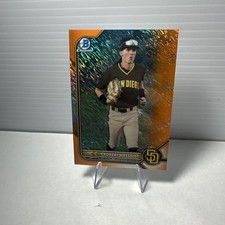 2022 Bowman Chrome Prospects Robert Hassell #BCP-169 Orange Shimer Refractor /25