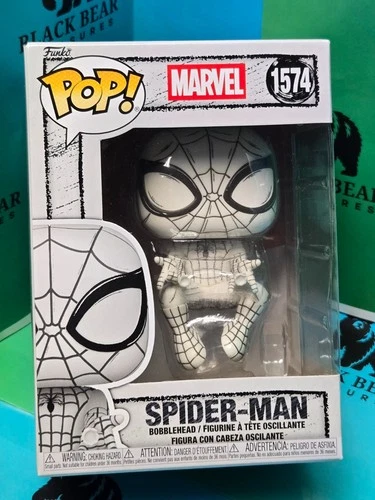 Funko Pop Marvel - Spider-Man Sketched Deco #1574 + Protector