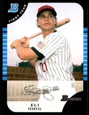 Eli Iorg 2005 Bowman Draft Picks & Prospects #BDP58 Astros MLB READ FREE SHIP