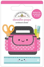 Doodlebug Doodle-Pops 3D Stickers-Craft Caddy