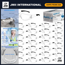 ANSI Z87.1 Certified Safety Glasses - Bulk Pack, Impact-Resistant Eye Protection