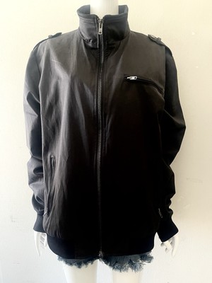 Lindbergh Black Label Men s Bomber Style Jacket Black X-Large