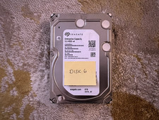 6TB Seagate Enterprise ST6000NM0024 - SATA 7200rpm 6Gbps - NAS/SERVER/DESKTOP 6