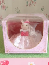 Sylvanian Limited Doll Rare Fujihisa Sylvanian Families  Precious Rabbit Dress