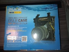 DiCAPac WP-S5 Waterproof Case For Digital SLR Cameras Used Contains Original Box