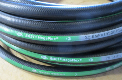 GATES HYDRAULIC HOSE 8M2T 1/2'' 100' FEET TWO WIRE HOSE SAE 100R16 4300 PSI