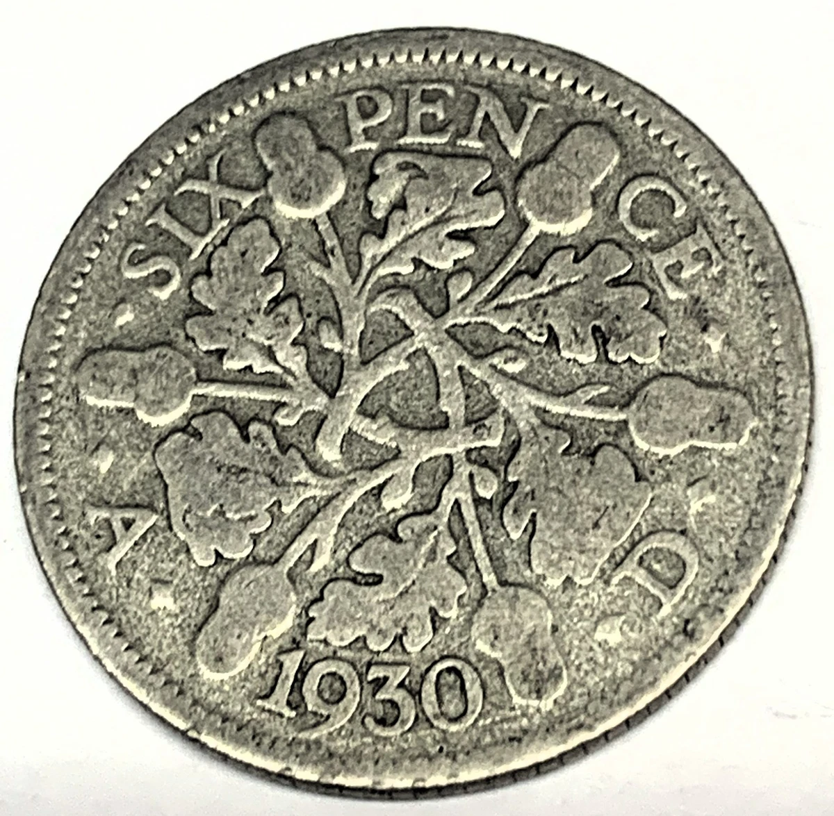 银色1930 年英国硬币| eBay