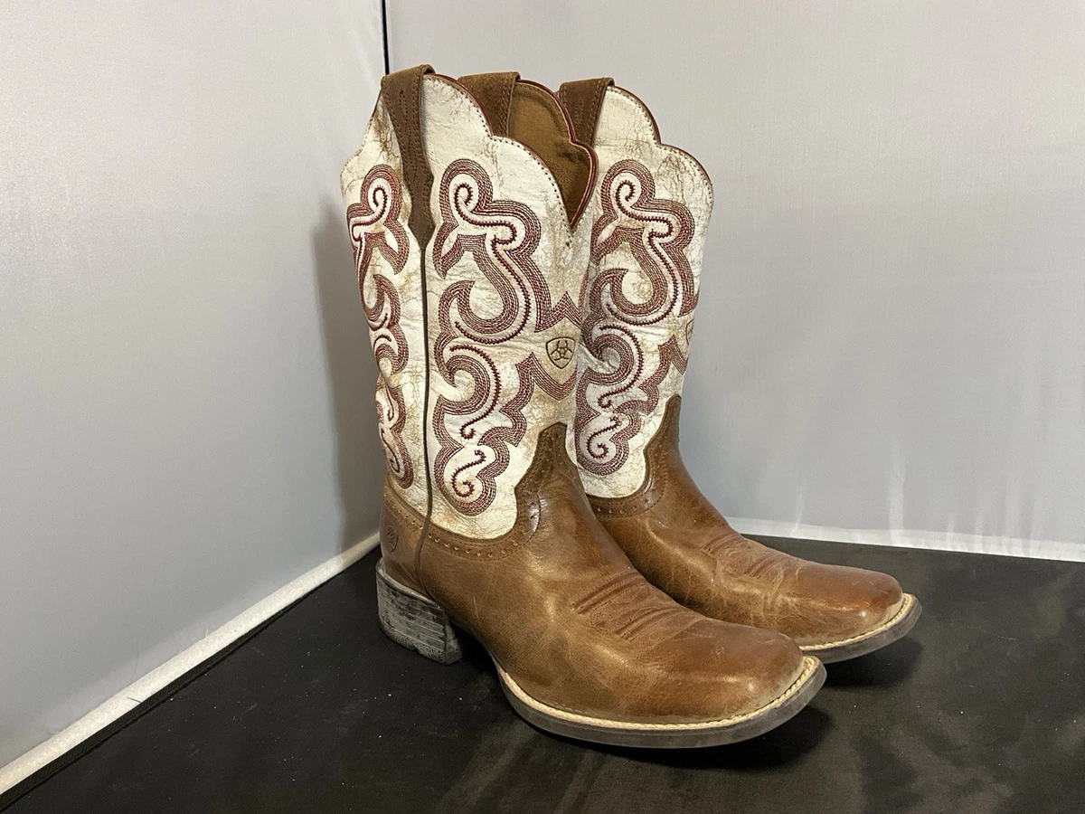 Botte NZ530 Classique bout pointu brodé Rodéo Western Cowboy s Taille