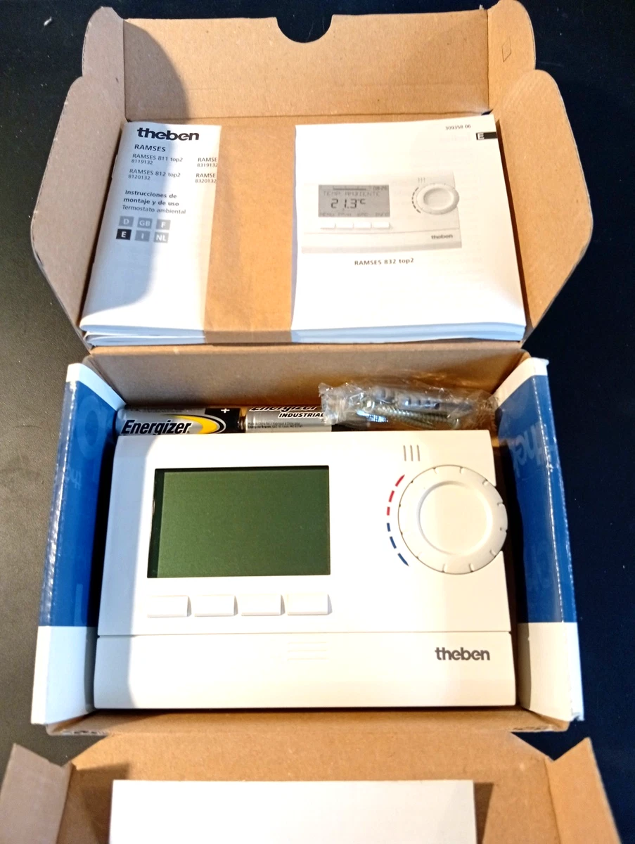 Thermostat intérieur Theben RAM 706 blanc