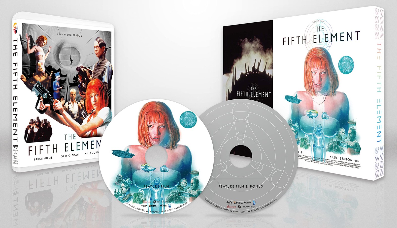 The Fifth Element Blu-ray Disc Limited Edition English