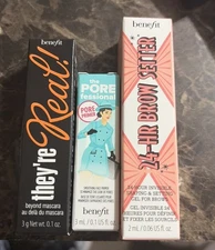 benefit 24-HR BROW SETTER, Mascara Pore Primer Minis